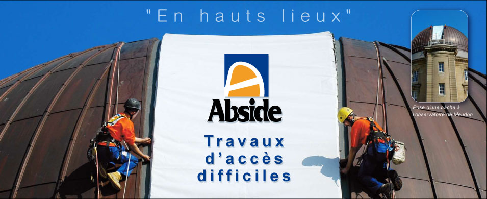 Abside - Travaux d'accès difficiles